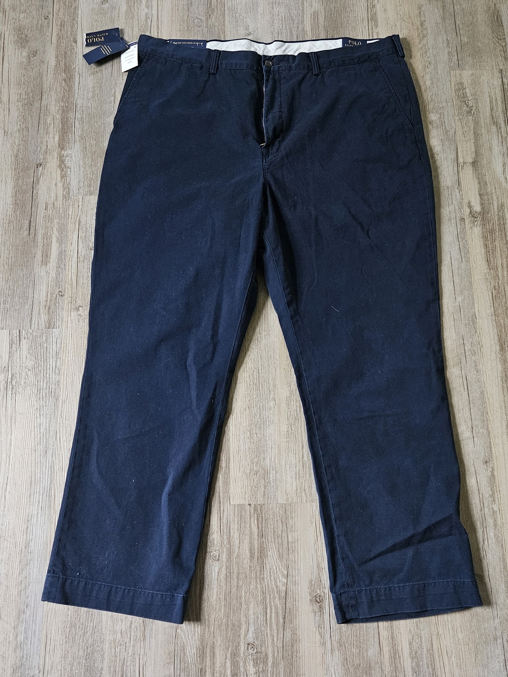 NWT Polo Ralph Lauren men's Dark Navy Classic fit Chino Pants 42x30 Preppy